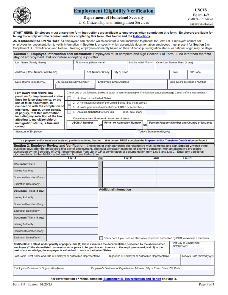 provera podobnosti zaposlenje u Americi