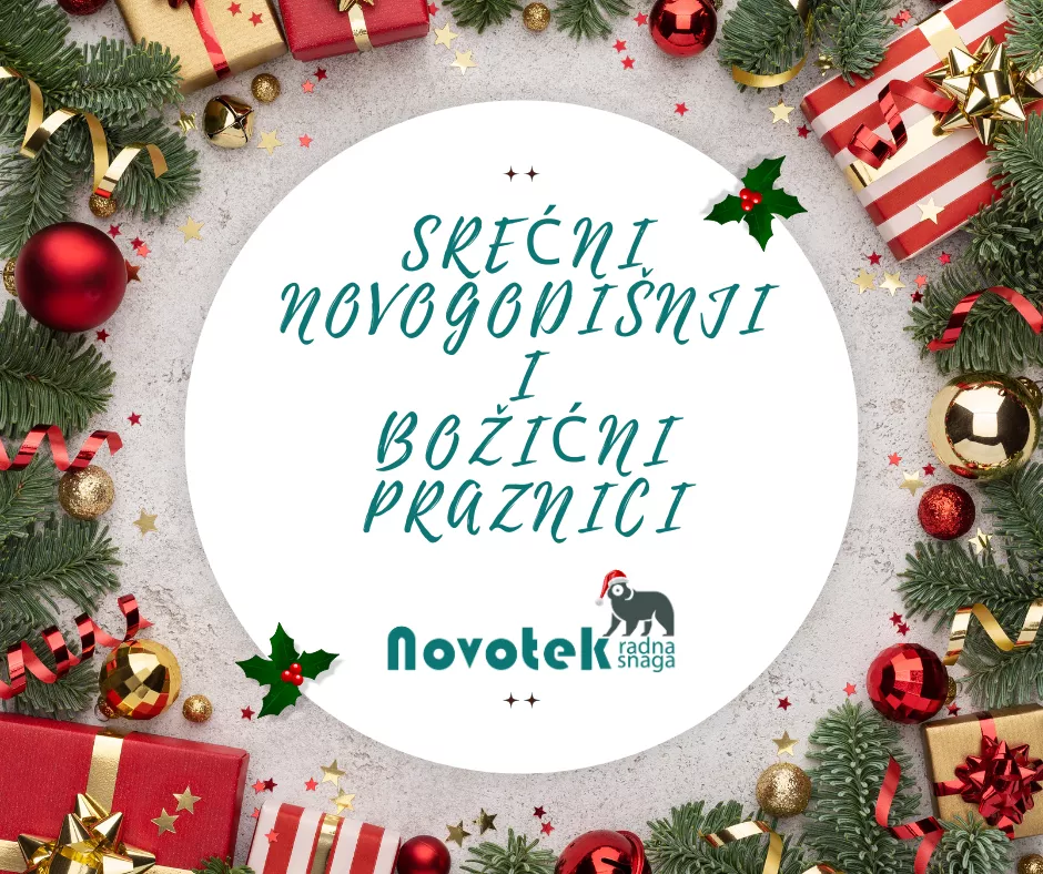 Čestitamo novogodišnje i božićne praznike!